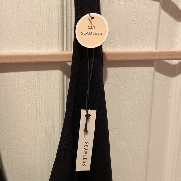 NWT Forever 21 Black Seamless Halter Bodysuit - Picture 7 of 11